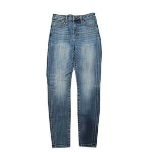 Madewell highrise curvy skinney jeans womens 28 tall long basic minimalist